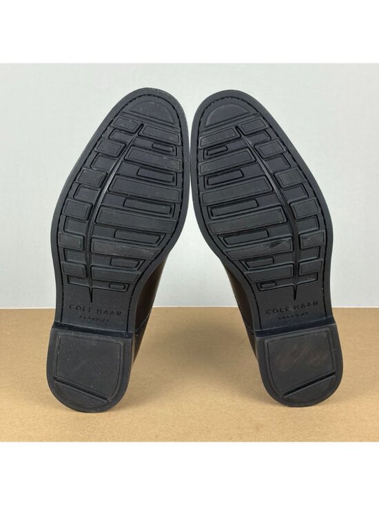 Cole Haan Jefferson Grand Double Monk Strap Shoes Mens 10 Black Leather Cap Toe main image 5